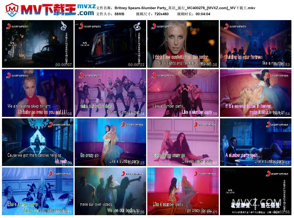 Britney Spears-Slumber Party_英语_流行_MC400278